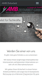 Mobile Screenshot of amb-zeit.de